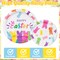 96Pcs Easter Bunny Peeps Party Plates Supplies - Happy Easter Rabbits Party Tableware Decorations Disposable Paper Plates Napkins Forks for Kids Spring Birthday Baby Shower, Serves 24